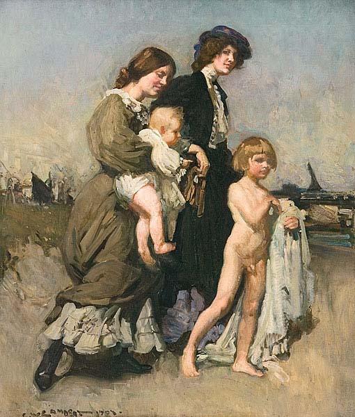 George Washington Lambert The Bathers oil painting picture